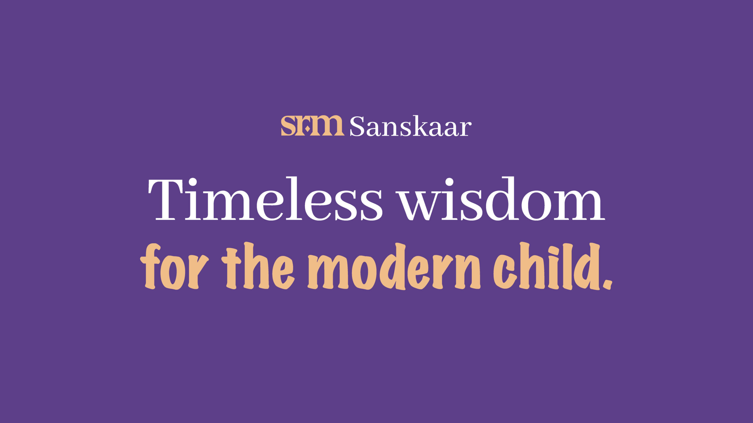 SRM Sanskaar